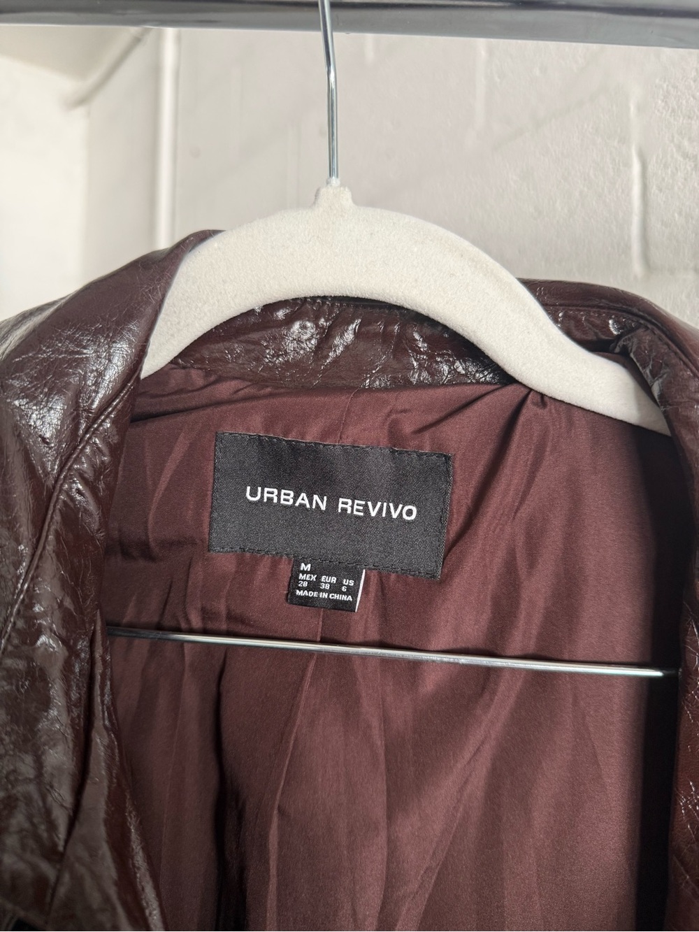 Women's Brown Trench Coat - Picture 2 of 3
